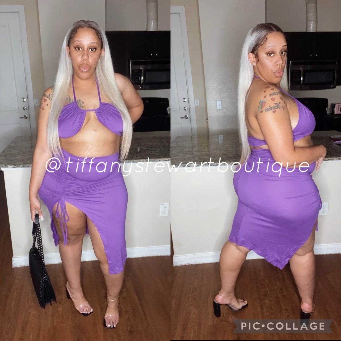 Purple Beach Set